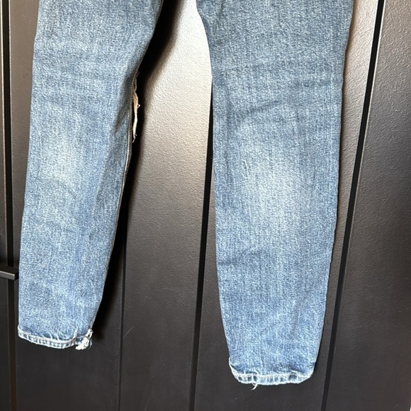 🎉 Zara Light Wash High Rise Ripped Skinny Jeans - Picture 7 of 9